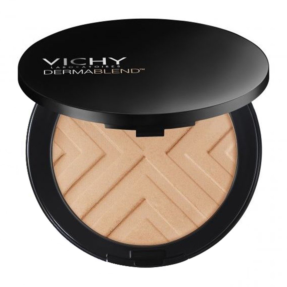 Vichy Dermablend Covermatte Make-Up No 35 Sand Υψηλής Κάλυψης Make Up σε Μορφή Πούδρας για Λιπαρή Επιδερμίδα με Τάση Ακμής, 9.5gr