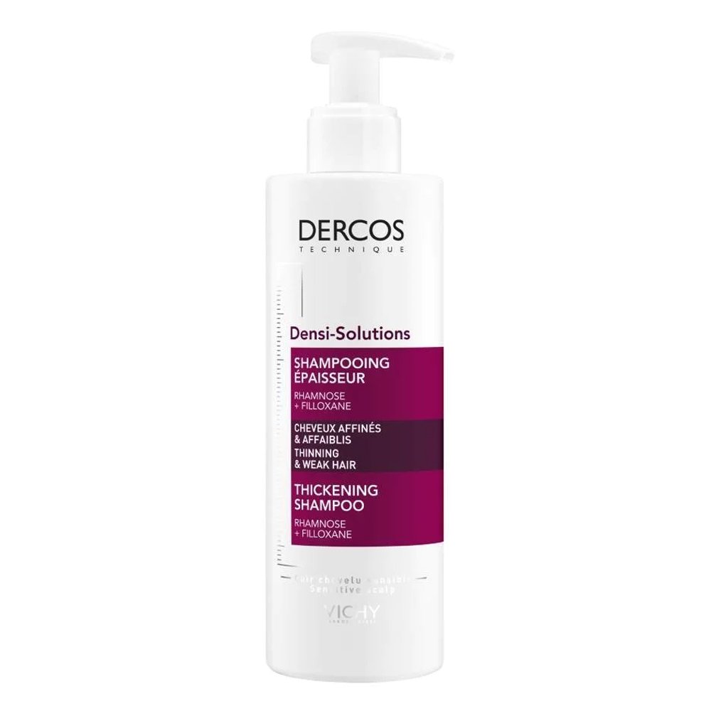 Vichy Dercos Densi-Solutions Thickening Shampoo Σαμπουάν Πύκνωσης για Αδύναμα & Λεπτά Μαλλιά, 250ml