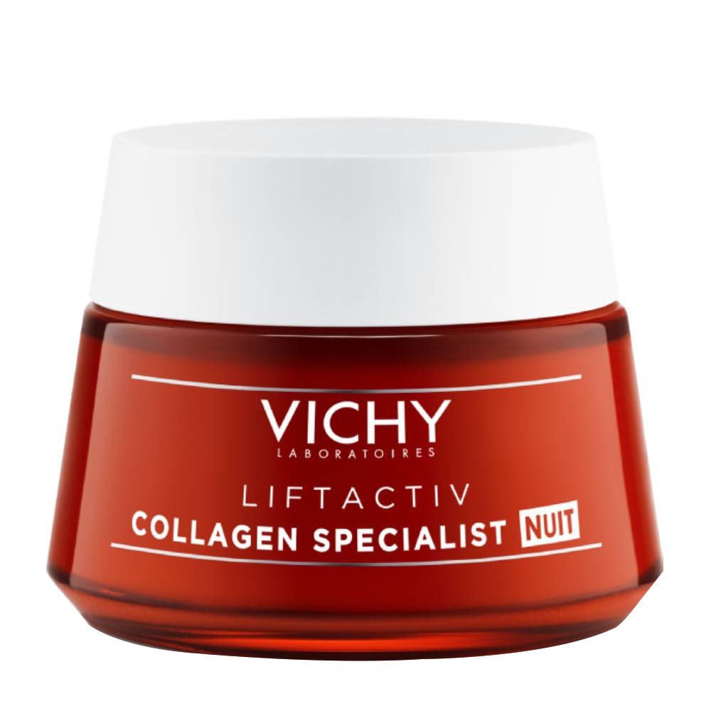 Vichy Liftactiv Collagen Specialist Αντιγηραντική Κρέμα Προσώπου Νύχτας, 50ml