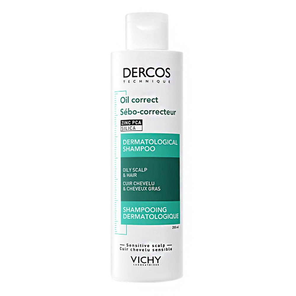 Vichy Dercos Oil Control Σαμπουάν για Λιπαρά Μαλλιά, 200ml