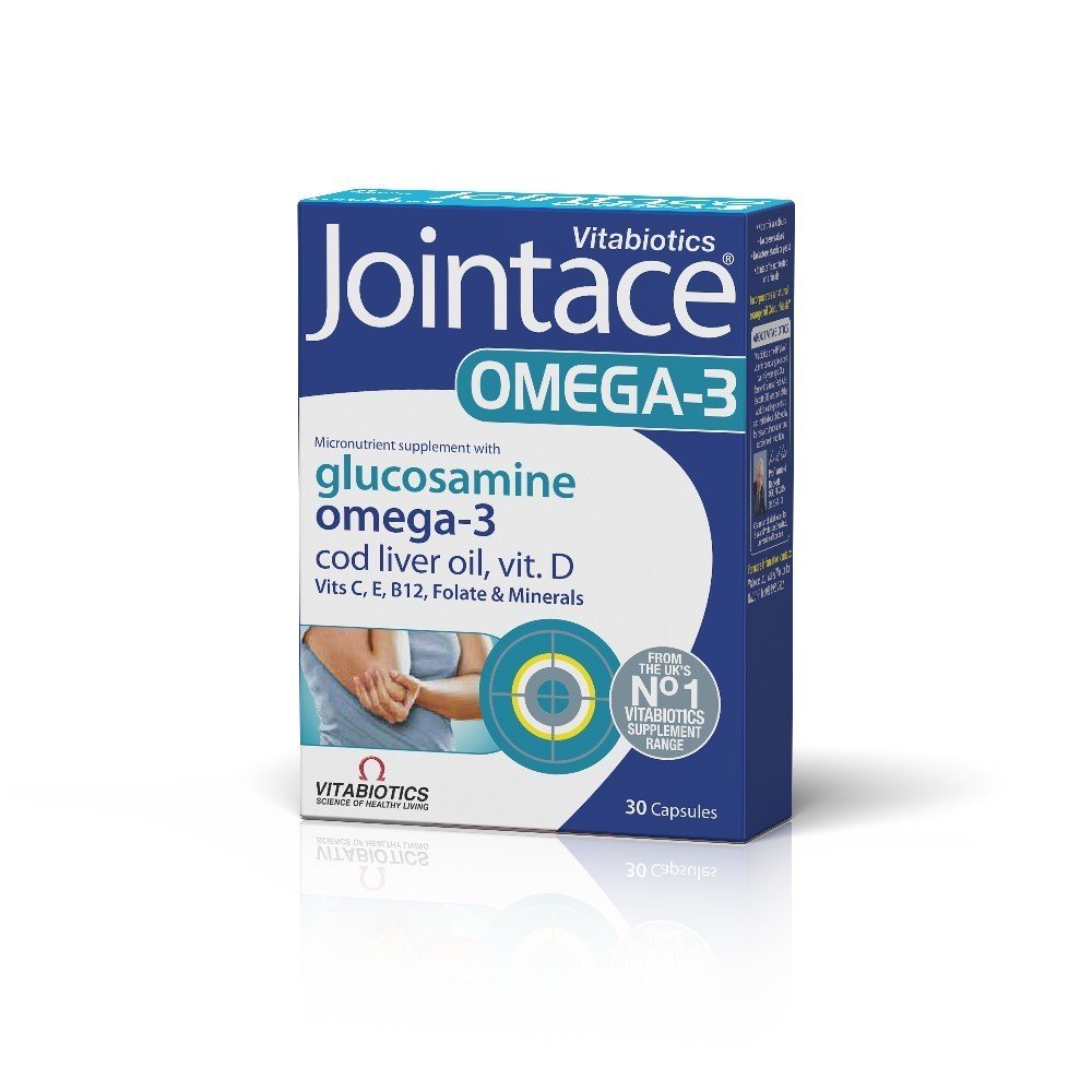Vitabiotics Jointace Omega 3 & Glucosamine, Συμπλήρωμα Για Τις Αρθρώσεις, 30caps
