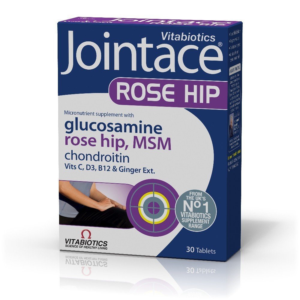 Vitabiotics Jointace Rosehip, Glucosamine, MSM, 30tabs