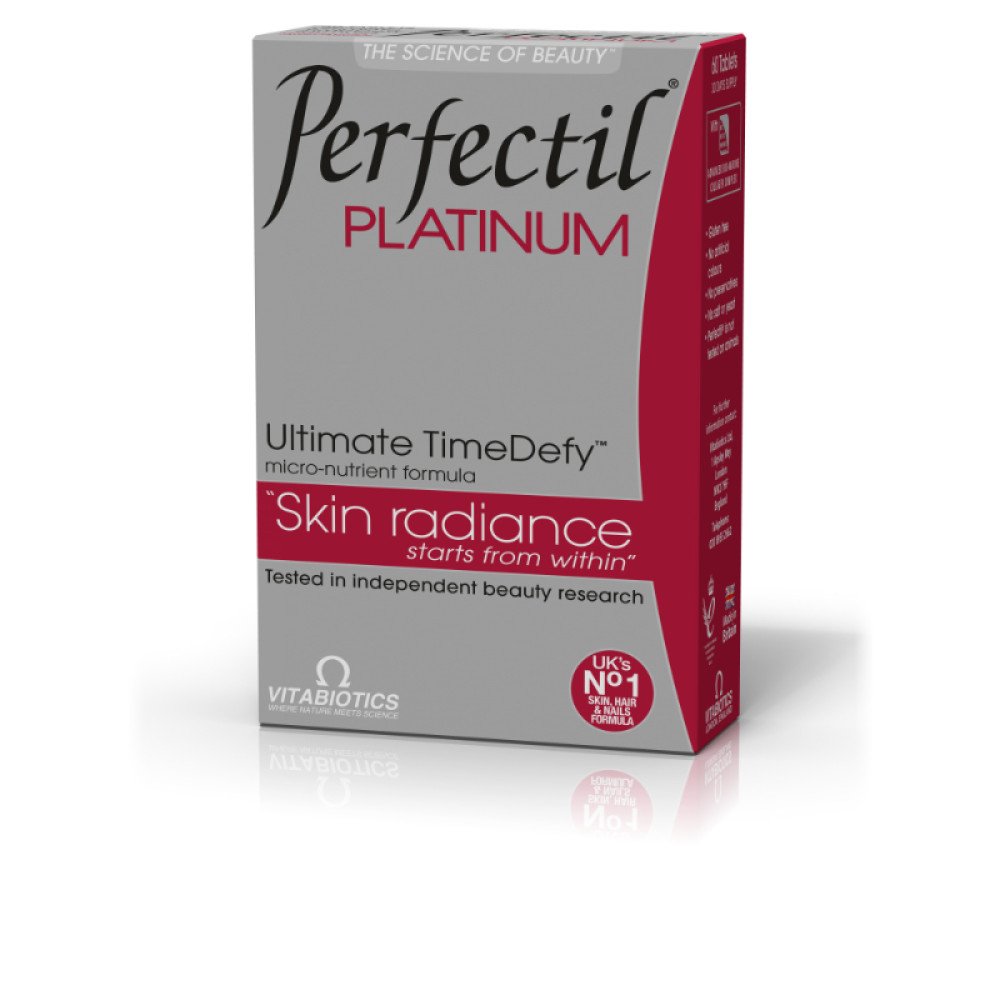 Vitabiotics Perfectil Platinum Συμπλήρωμα Διατροφής για Μαλλιά - Νύχια - Δέρμα, 60ταμπλέτες