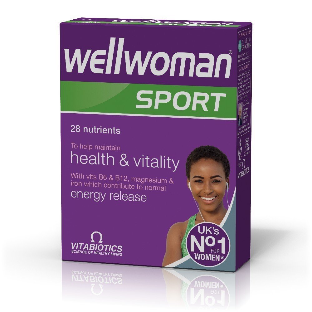Vitabiotics Wellwoman Sport & Fitness,Συμπλήρωμα για Γυναίκες που Αθλούνται, 30tabs