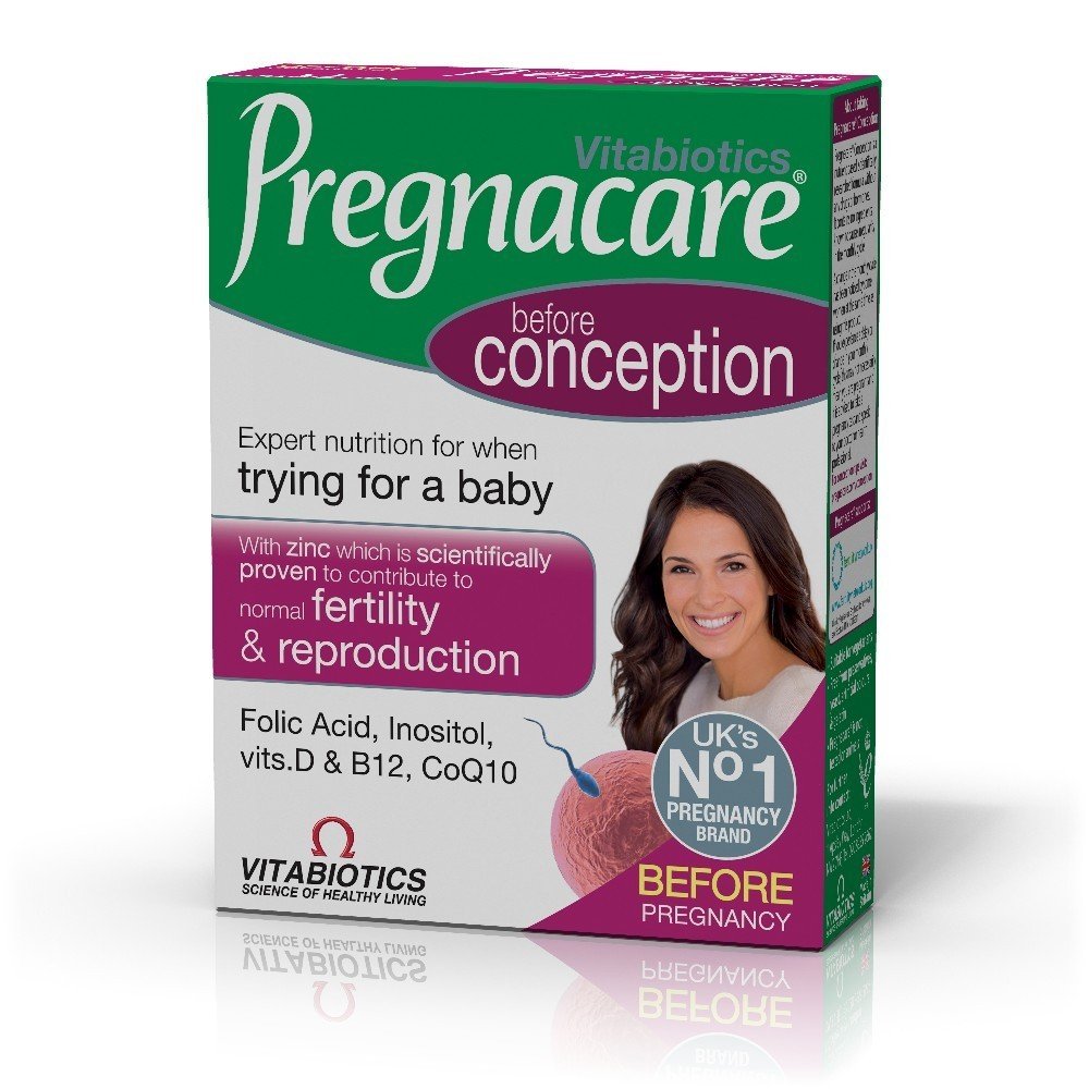 Vitabiotics Pregnacare Before Conception Συμπλήρωμα Διατροφής για την Υγεία του Αναπαραγωγικού Συστήματος, 30caps