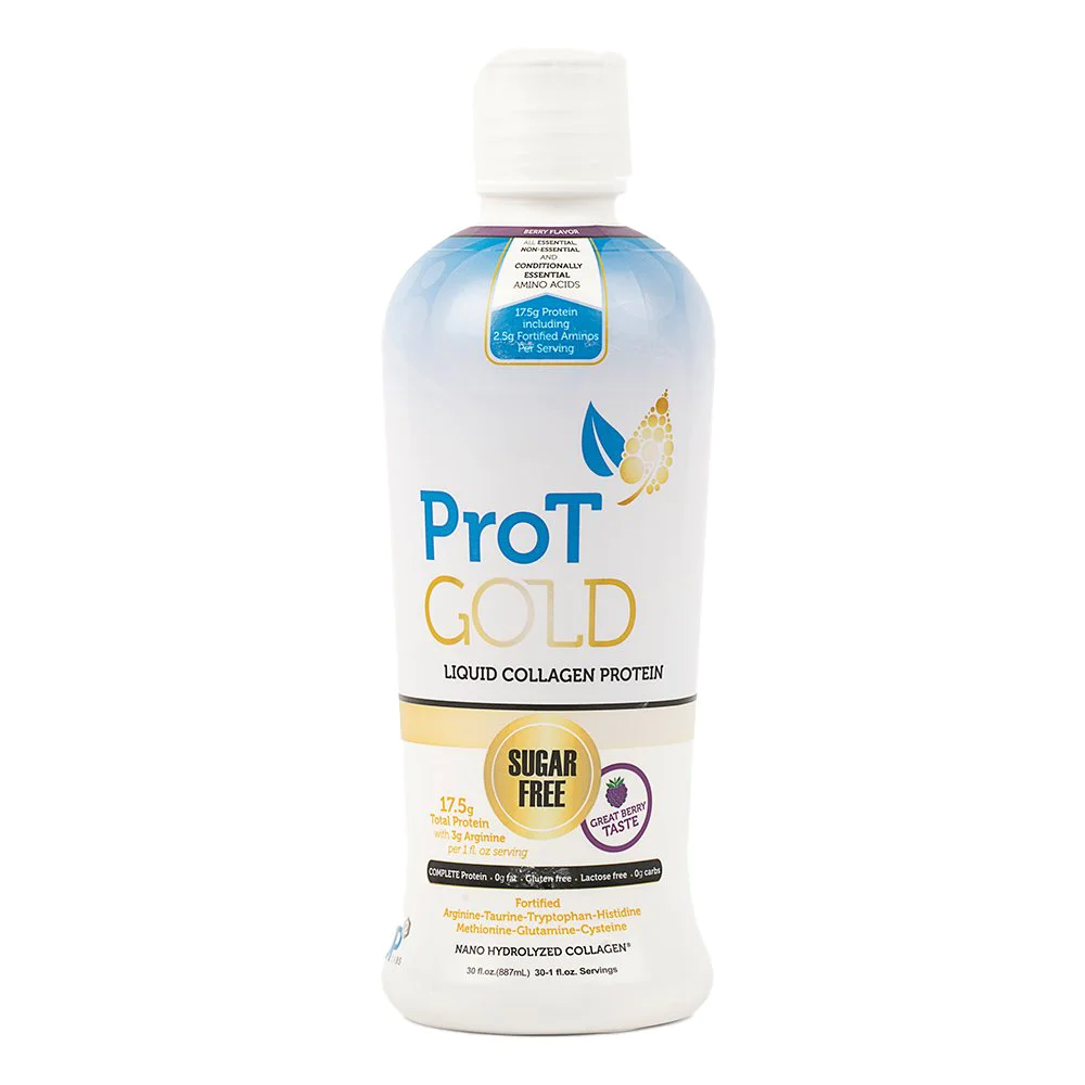 ProT Gold Liquid Protein Νάνο-Υδρολυμένη Πρωτεΐνη Κολλαγόνου, 480ml