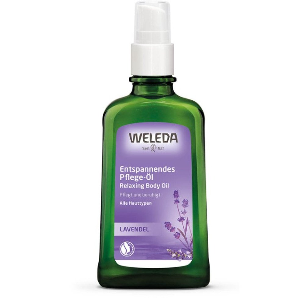 Weleda Lavender Relaxing Body Oil Χαλαρωτικό Λάδι Λεβάντας, 100ml