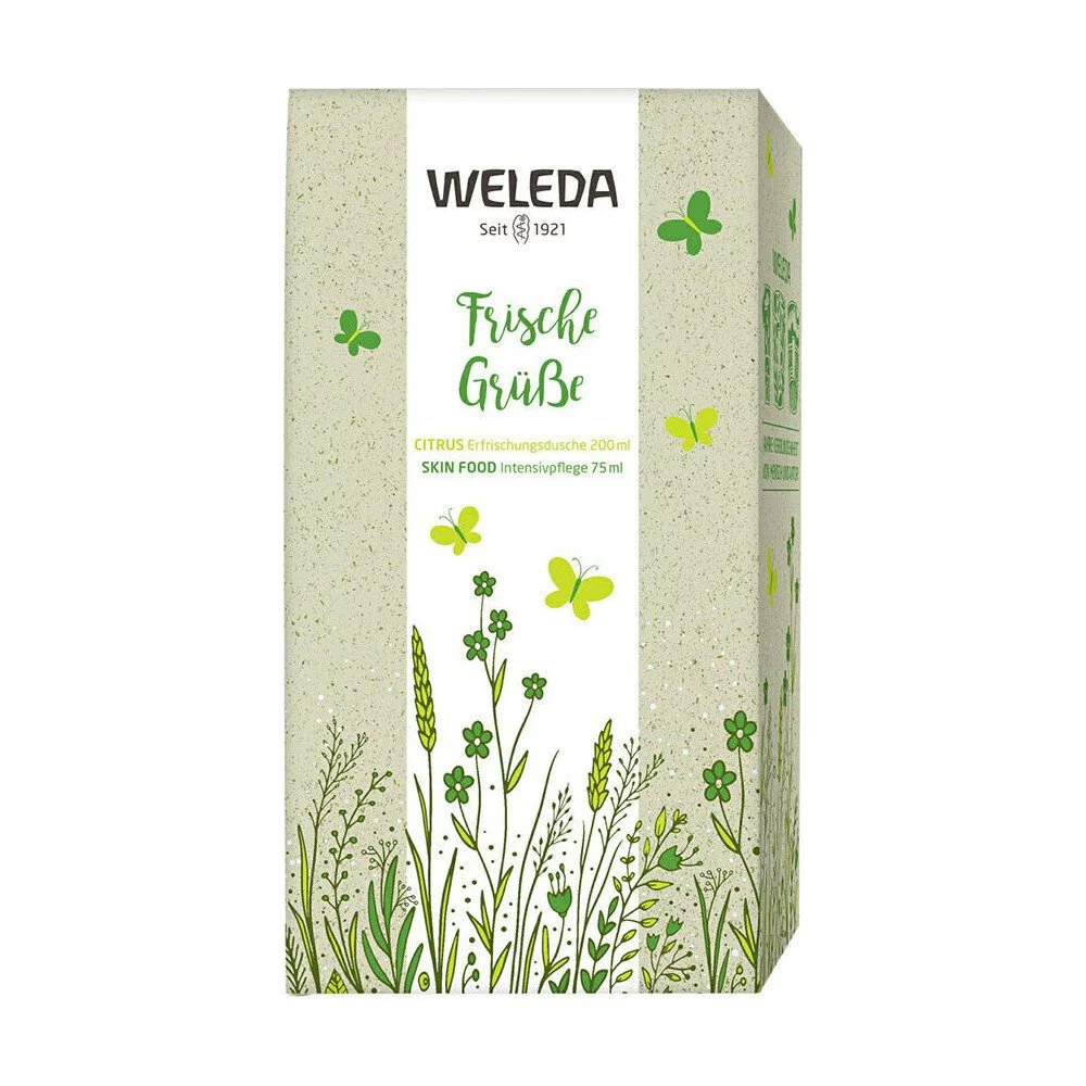 Weleda Πακέτο Promo Skin Food Κρέμα Σώματος & Χεριών 75ml & Κρεμώδες Αφρόλουτρο Κίτρο 200ml Weleda Πακέτο Promo Skin Food Κρέμα Σώματος & Χεριών 75ml & Κρεμώδες Αφρόλουτρο Κίτρο 200ml
