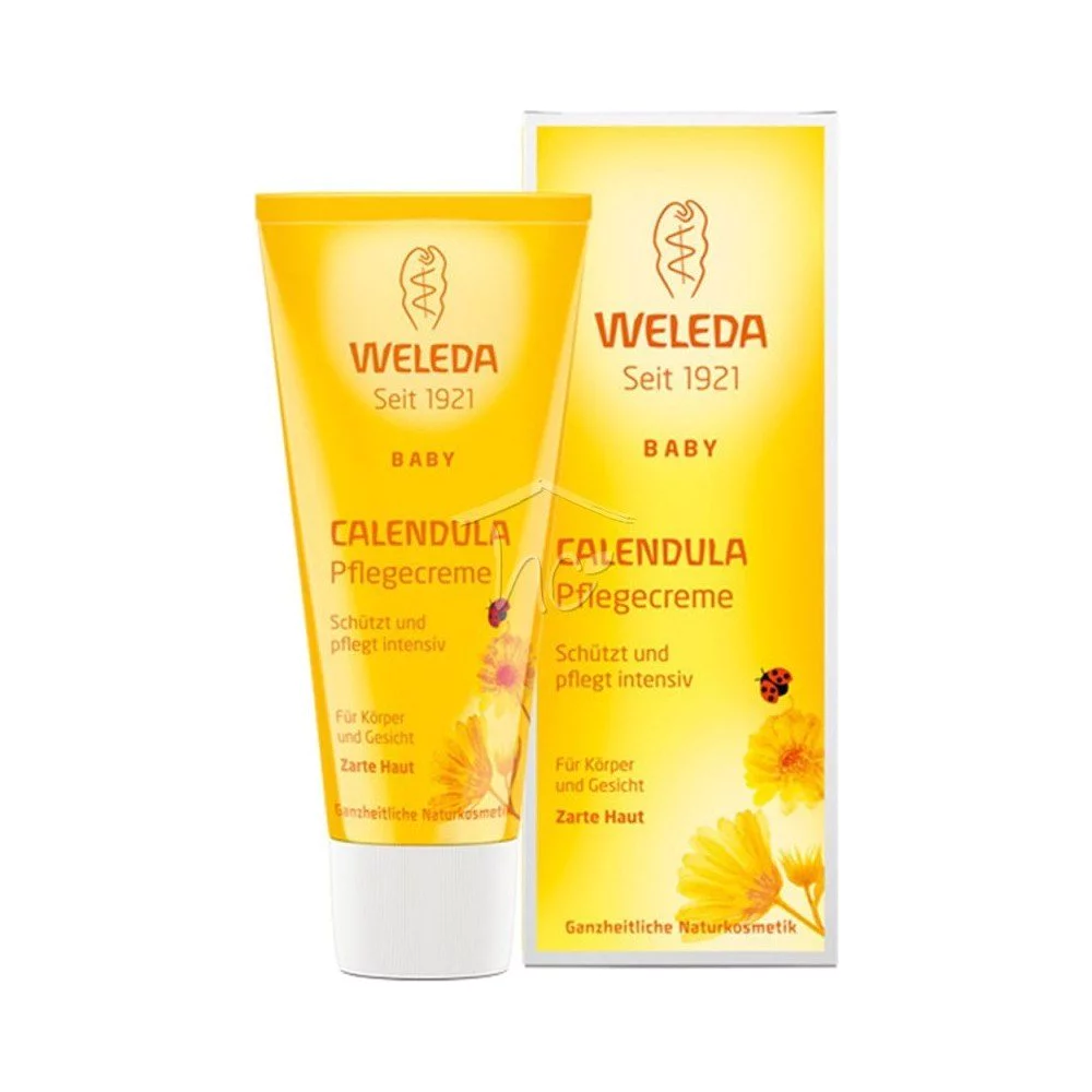 Weleda Baby Calendula Cream Ενυδατική & Προστατευτική Κρέμα Καλέντουλας για Βρέφη για Σώμα & Πρόσωπο, 75ml