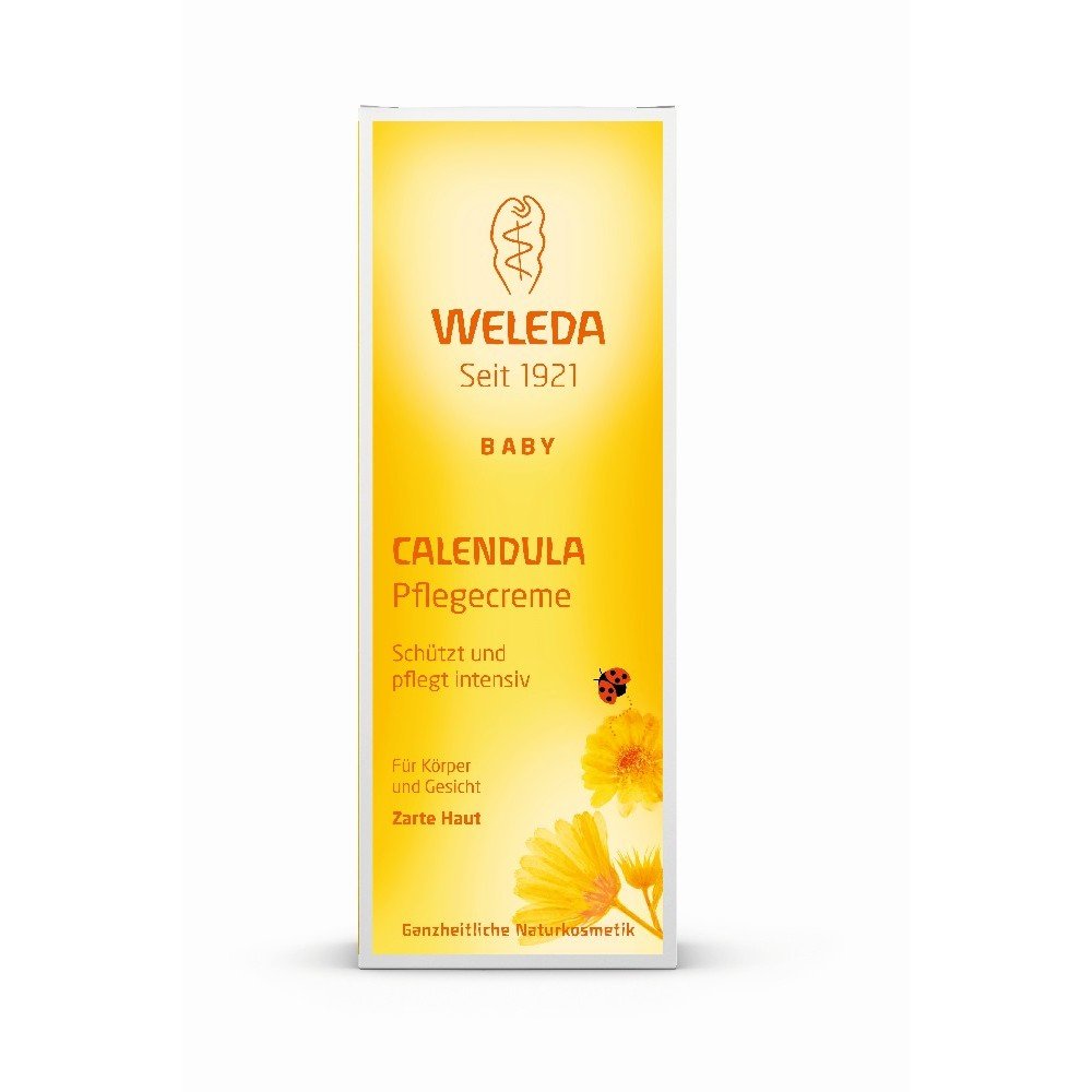 Weleda Baby Calendula Cream Ενυδατική & Προστατευτική Κρέμα Καλέντουλας για Βρέφη για Σώμα & Πρόσωπο, 75ml