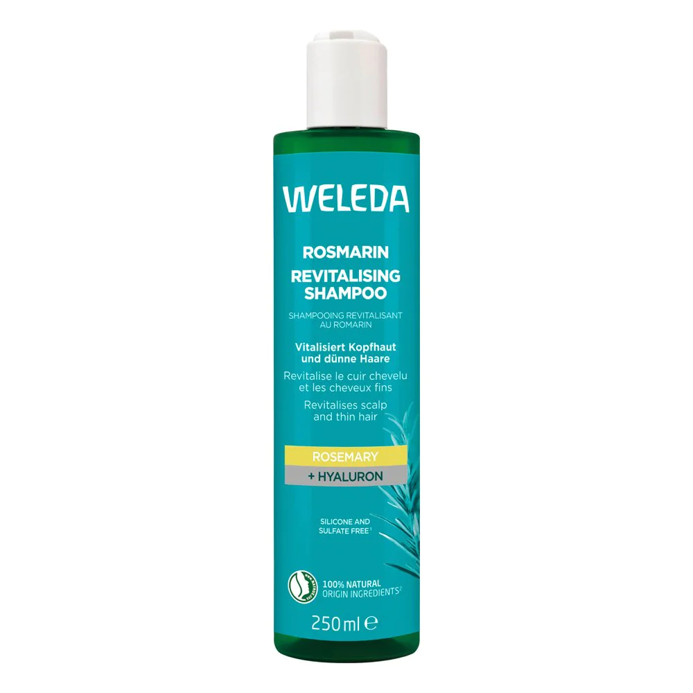 Weleda Rosemary Revitalising Σαμπουάν Αναζωογόνησης με Δεντρολίβανο + Υαλουρονικό, 250ml Weleda Rosemary Revitalising Σαμπουάν Αναζωογόνησης με Δεντρολίβανο + Υαλουρονικό, 250ml