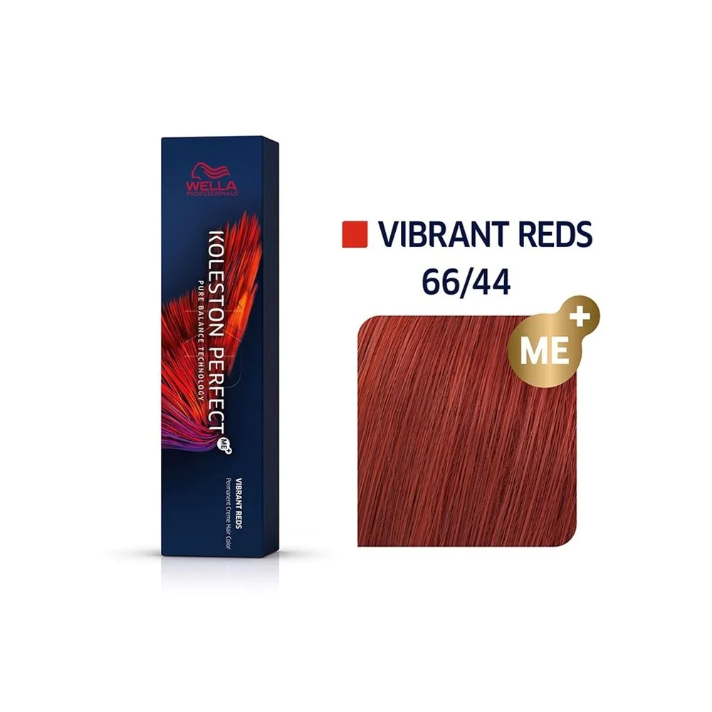 Wella Koleston Perfect ME+ Vibrant Reds 66/44 Έντονο Ξανθό Σκούρο Έντονο Κόκκινο, 60ml