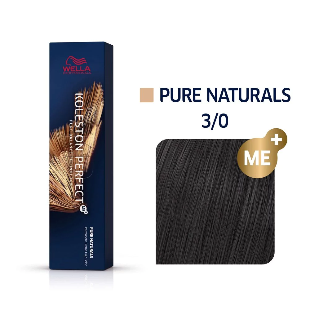 Wella Koleston Perfect Me+ Καστανό Σκούρο Φυσικό 3/0, 60ml