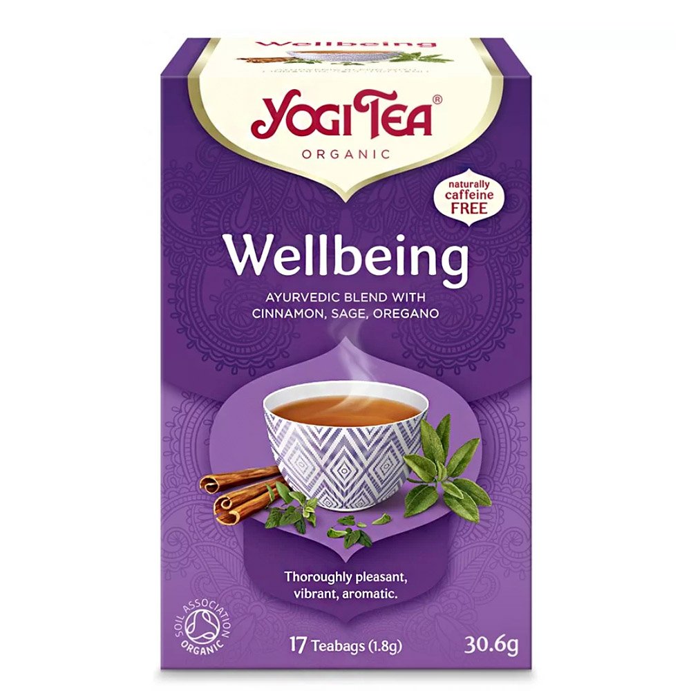  Yogi Tea Wellbeing Τσάι Φασκόμηλου για Νεότητα, 17 φακελάκια 