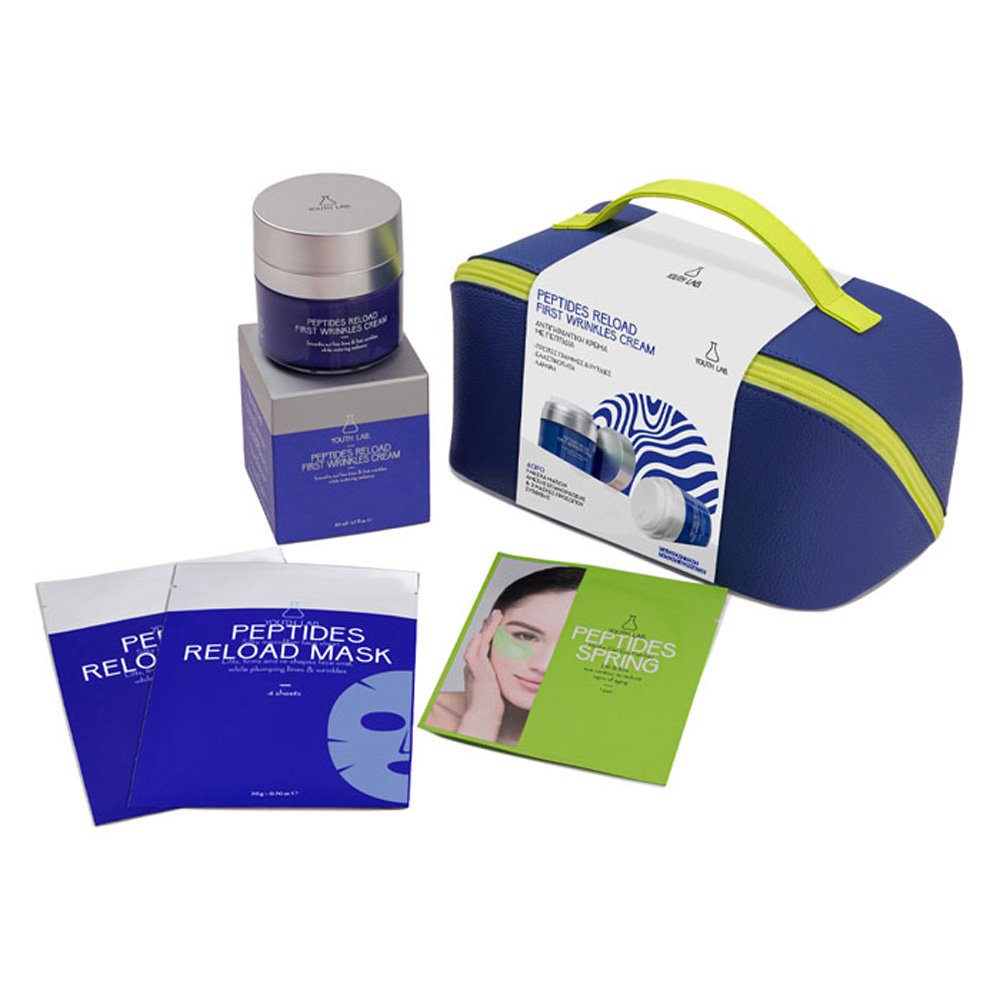 Youth Lab Promo Peptides Reload Value Set με Κρέμα για τις Πρώτες Ρυτίδες 50ml & ΔΩΡΟ Hydra-Gel Eye Patches 1 ζευγάρι & Peptides Reload Mask