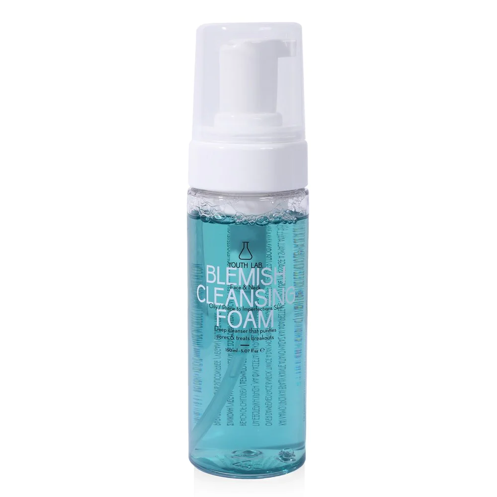 Youth Lab Blemish Cleansing Foam Αφρός Καθαρισμού Προσώπου για Λιπαρή Επιδερμίδα, 150ml Youth Lab Blemish Cleansing Foam Αφρός Καθαρισμού Προσώπου για Λιπαρή Επιδερμίδα, 150ml