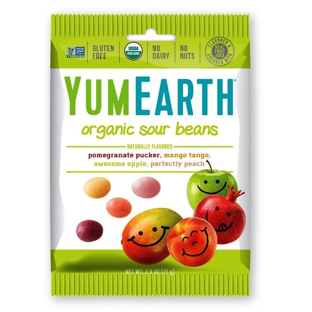 Yumearth Βιολογικά Κουφετάκια Φρούτων Sour Apple, 1τμχ