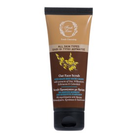 Fresh Line Oat Face Scrub Απολέπιση Προσώπου με Βρώμη, 75ml