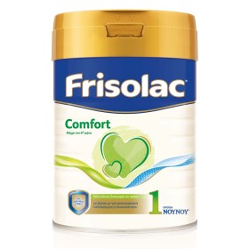 ΝΟΥΝΟΥ Frisolac Comfort 1 Γάλα σε σκόνη με γαστροοισοφαγική παλινδρόμηση ή δυσκοιλιότητα 0-6 μηνών  - 800gr