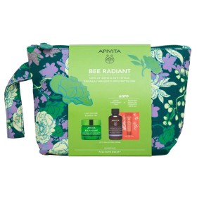 Apivita Promo Bee Radiant Κρέμα-Gel για Σημάδια Γήρανσης Eλαφριάς Υφής & Δώρο Αφρός Καθαρισμού, 78ml & Bee Sun Safe Ενυδατική Κρέμα-Gel Προσώπου SPF50, 2ml