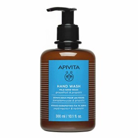 Apivita Mild Hand Wash Απαλό Καθαριστικό Χεριών με Γκρέιπφρουτ & Πρόπολη, 300ml