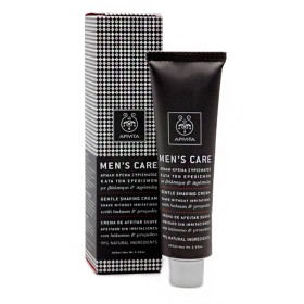 Apivita Mens Care Απαλή Κρέμα Ξυρίσματος κατα των Ερεθισμών με Προπόλη και Βάλσαμο, 100ml