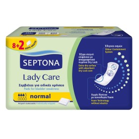 Septona Lady Σερβιέτες για Ειδικές Χρήσεις Normal, 10τμχ