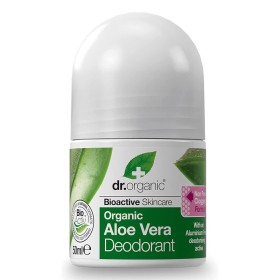 Dr. Organic Αντιβακτηριδιακό Αποσμητικό σε μορφή roll-on με Αλόη Βέρα, 50ml