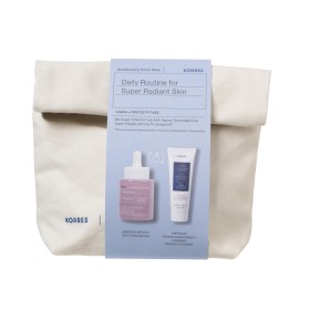 Korres Promo Daily Routine for Super Radiant Skin Διφασικό Serum Άγριο Τριαντάφυλλο, 30ml & Αφρώδης Κρέμα Καθαρισμού Ελληνικό Γιαούρτι, 20ml