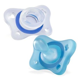  Chicco Physio Mini Soft Πιπίλα Όλο Σιλικόνη Σιέλ 2-6μηνών, 2τεμ