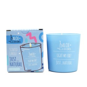 Aloe+ Colors Just Natural Soy Candle Αρωματικό Κερί με Άρωμα Φρεσκάδας, 220gr