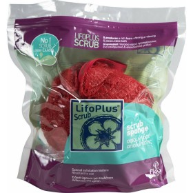 LifoPlus Scrub Sponge Σφουγγάρι Απολέπισης Γαλάζιο, 1τμχ