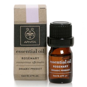 Apivita Essential Oil Αιθέριο έλαιο με Δενδρολίβανο, 5ml