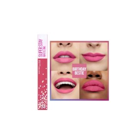 Maybelline Superstay Matte Ink Liquid Lipstick Ματ Κραγιόν 395 Birthday Bestie, 5ml