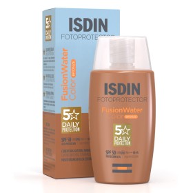 Isdin Fusion Water Αντηλιακή Κρέμα Με Χρώμα Bronze SPF50, 50ml