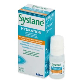 Alcon Systane Hydration Χωρίς Συντηρητικά Οφθαλμικές Σταγόνες με Υαλουρονικό Οξύ, 10ml