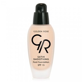 Golden Rose Satin Smoothing Fluid Foundation 24 Spf15, 34ml