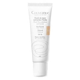 Avene Couvrance Fond de teint correcteur fluide SPF20 2.0 Naturel Υγρό Διορθωτικό Make up Σωληνάριο, 30ml