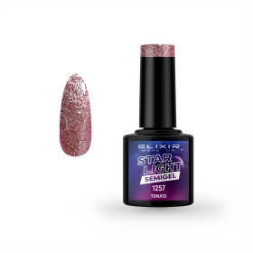 Elixir Make-up Semi Gel Ημιμόνιμο Επαγγελματικό Βερνίκι Νυχιών Νο1257 Tomato, 8ml