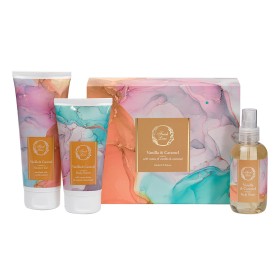Fresh Line Promo Xmas 23 Vanilla & Caramel Set Αφρόλουτρο 200ml, Body Butter 200ml & Αρωματικό Νερό Σώματος 150ml, 1σετ