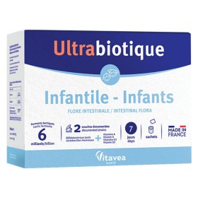 Vitavea Ultrabiotique Infantile 7 Ημερών Συμπλήρωμα Διατροφής για την Ενίσχυση του Ανοσοποιητικού για Παιδιά, 7φακελίσκοι