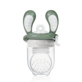 Kidsme Food Feeder Πιπίλα φαγητού σιλικόνης Grey - Medium 4+ Μηνών KID-0082, 1τμχ