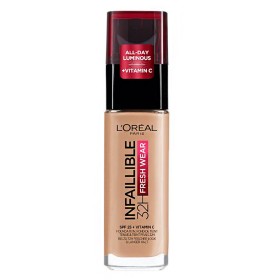 LOreal Paris Makeup Infaillible 32H Fresh Wear Vitamin C 220 Sable Sand, 30ml