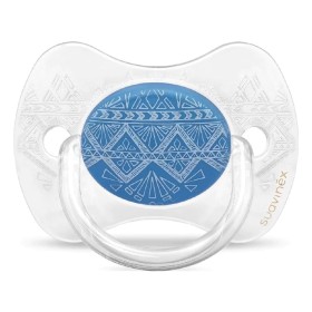 [dup] Suavinex H.Couture Blue Πιπίλα Σιλικόνης Φυσιολογική 0-4m, 1τμχ (8426420045810)