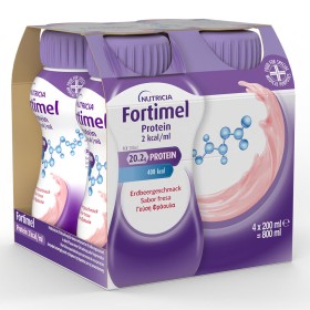 Nutricia Fortimel Extra Strawberry Υπερπρωτεϊνικό Ρόφημα με Γεύση Φράουλα, 800ml 