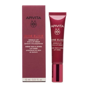 Apivita Wine Elixir Αντιρυτιδική Κρέμα Lifting για τα Μάτια & τα Χείλη Αμπέλια Σαντορίνης, 15ml
