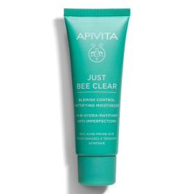 Apivita Just Bee Clear Κρέμα Κατά των Ατελειών Ενυδάτωση & Ματ Αποτέλεσμα, 40ml