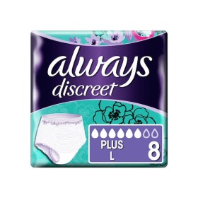 Always Discreet Εσώρουχα Για Την Ακράτεια Plus, 8τεμ