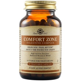 Solgar Comfort Zone Digestive Complex Συμπλήρωμα Διατροφής για Ενίσχυση της Καλής Πέψης, 90 veg. caps