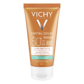 Vichy Capital Soleil Velvety Cream SPF50+ Αντιηλιακή Κρέμα για Βελούδινη Επιδερμίδα, 50ml